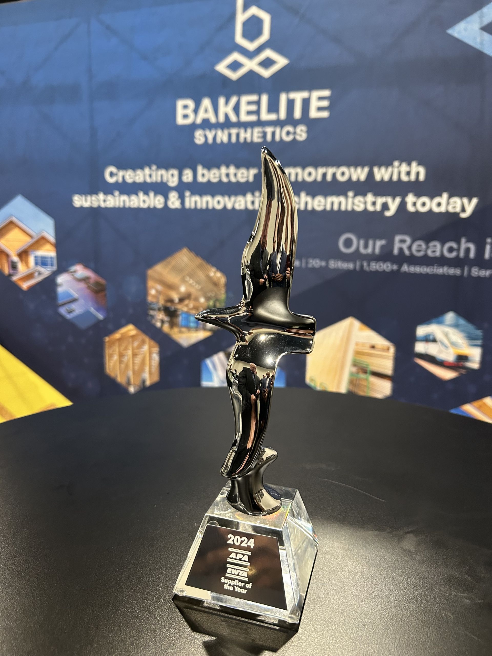 Bakelite Named 2024 Supplier of the Year by Engineered Wood Technology